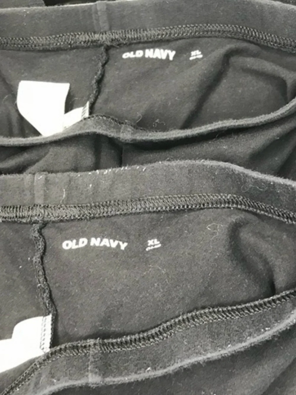 Old Navy Girls Black Bike Shorts - 4 pair XL